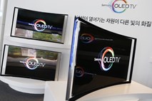 Samsung z novim upogljivim OLED televizorjem