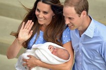 Princ William: George je pravi mali falot, ki mu je treba veliko prepogosto menjati plenico
