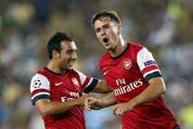 Visoka zmaga Arsenala, Austria dosegla dva gola v Zagrebu