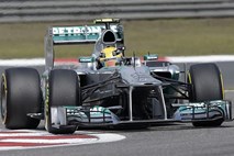 Hamilton četrtič zapored najhitrejši v kvalifikacijah