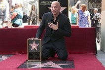 Vin Diesel dobil zvezdo na hollywoodskem Pločniku slavnih (foto)