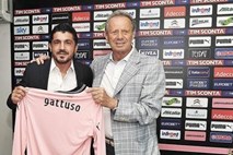 Niti Gattuso ni dolgo zdržal na klopi Palerma, Zamparini ga je odpustil že po sedmih tekmah