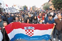 V Vukovarju razkol ob obletnici
