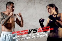 V Braziliji se bosta v MMA borbi prvič pomerila moški in ženska