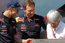 Ecclestone: Slabši Red Bull ni nujno slaba novica za formulo 1, saj bi mnogi radi videli poraze Vettla