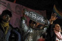 V Sao Paulu zopet protesti proti Fifi in organizaciji mundiala