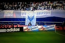 Na igrišču prevladala Argentina, na tribuni domobranska zastava