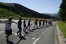 Baski s 123-kilometrsko človeško verigo za neodvisnost