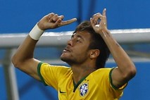 Ko Neymar igra nogomet, se njegova možganska aktivnost zmanjša