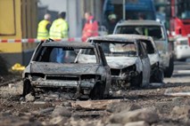 V eksploziji plina v Nemčiji umrl delavec; poškodovanih 50 stavb