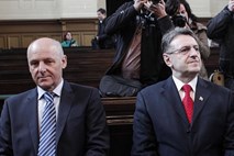 Ustavno sodišče ni ugodilo Črnkoviču in Krkoviču, ki ostajata v zaporu