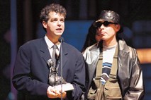 Kako sta Pet Shop Boys na gradu Mokrice snemala videospot za pesem Heart