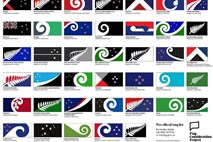 V predlogih za novo novozelandsko zastavo prevladujeta srebrna praprot in njen poganjek 