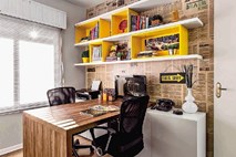 Domača pisarna naj bo miren in urejen prostor za lažje delo  