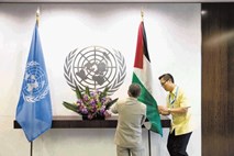 Pred OZN zastava Palestine, sporazumi iz Osla pod vprašajem