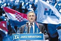 Na jutrišnjih parlamentarnih volitvah na Hrvaškem napovedujejo tesen izid