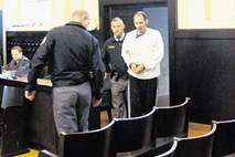 Domnevni morilec mame in očeta Robert Supančič se je na koncu sojenja zahvalil sodnici
