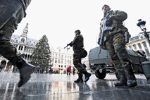 V Bruslju konec tedna vladala najvišja stopnja teroristične ogroženosti