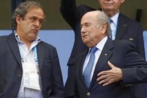 Platiniju in Blatterju grozi dolga prepoved delovanja v nogometu, Francozu celo dosmrtna