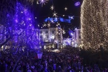 Fotogalerija: Prižig lučk v Ljubljani