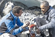 Kako sta se v divjini združila predsednik Obama in preživetvenik Bear Grylls