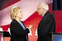 Clintonova je na predvolilnem soočenju demokratov odvrgla rokavice