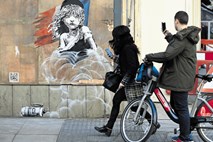 Banksy, grafitar za milijon evrov