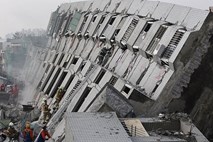 V močnem potresu na Tajvanu številni mrtvi, iskanje pogrešanih se nadaljuje