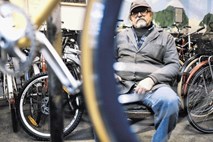 Ljubljanske face: Dragoljub Balanesković, popravljalec koles