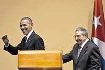 Obama v Havani zatrdil, da državi vstopata v novo, povsem drugačno obdobje njunih odnosov
