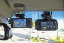 Sporne avtomobilske kamere: »Napeti cestni filmi« in težave z njimi