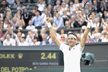 V Wimbledonu velika vrnitev Argentinca Juana Martina del Potra: kirurg pravi, da nanj ne bi mogel biti bolj ponosen