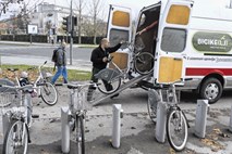Postajališče za kolesa Bicikelj na Barju bo zaživelo šele s širitvijo sistema