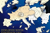 Zemljevid novih Evropskih unij 