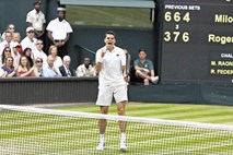 Milos Raonic v finalu Wimbledona: Nekoč ga je snemal, danes hodi po njegovih stopinjah
