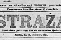 Zgodovinska fronta: Slovenci nasprotovali  preveliki slovenski avtonomiji v Kraljevini SHS