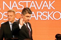 Milanović se po zmagi HDZ poslavlja z vrha SDP