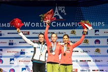 Mladoletna Janja Garnbret svetovna prvakinja