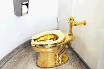 Zlato stranišče, simbol Amerike
