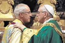 Skupna molitev papeža in anglikanskega nadškofa