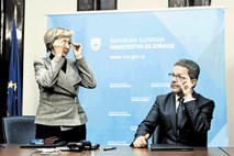 Po sporazumu v nova pogajanja: Kolar-Celarčeva ob Kuštrinu redkobesedna