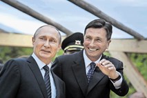 Pahor najprej k Putinu, nato še k Porošenku