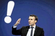 Francoski socialisti kot Titanic, Macron kot ledena gora