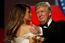 Zakonca Trump sta za prvi ples izbrala »My way« Franka Sinatre