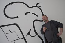 Tomaž Lavrič, slikar, stripar in Prešernov nagrajenec: Ob največji kranjski klobasi na svetu sem ganjen do solz