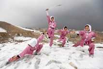 Dekleta v Afganistanu z vadbo shaolina za enakost med spoloma