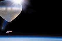 Z balonom do začetka vesolja