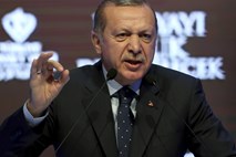 Recep Tayyip Erdogan o tem, da noben Evropejec ne bo  mogel več varno hoditi po ulicah