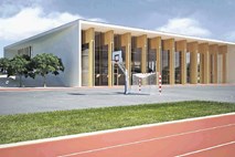 Gradnja mengeške športne dvorane se po šestih letih nadaljuje