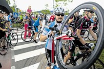 Maraton Franja: s kolesarji tudi zapore na cestah